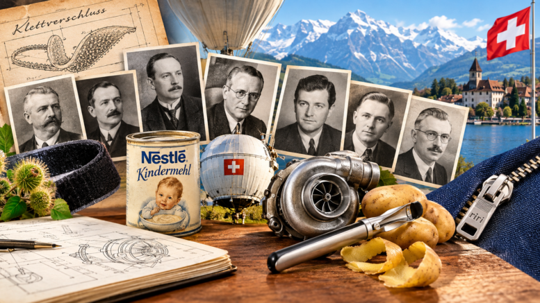 Schweizer Erfinder und ihre Erfindungen